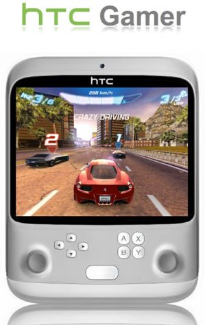 Концепт планшетной игровой консоли HTC Gamer