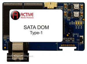 Первые в мире SSD-накопители SATA DOM объёмом 64 Гбайт