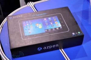 Планшет Azpen: хочешь – Windows, хочешь – Android