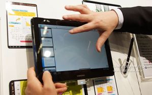 MWC 2012: Samsung Galaxy Note 10.1, фото с выставки