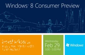 MWC 2012: Microsoft объявила о выходе Windows 8 Consumer Preview