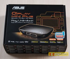 Обзор медиаплеера ASUS O! Play Mini Plus