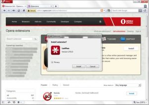 Opera 11 Final поддерживает работу с плагинами и визуальные жесты мыши