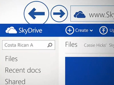 "Облачный" сервис SkyDrive переделали в стиле Windows 8