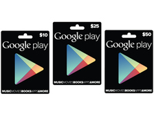 Расплачиваться в Google Play можно подарочными картами