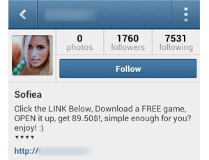 Спамеры добрались до Instagram