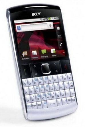 CES 2011: Acer beTouch E210 с Android Froyo и QWERTY-клавиатурой