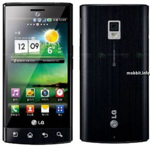 LG LU3000 - очень быстрый Android-смартфон (+ 2 видео)