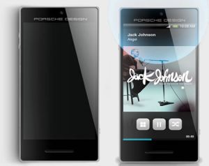 Проект Yanko Design: сенсорный телефон под логотипом Porsche