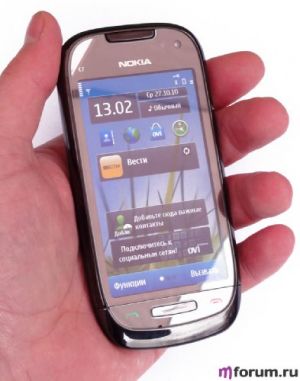 Обзор Nokia C7 - самый красивый финский тачфон
