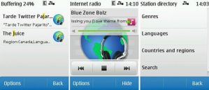 Nokia Internet Radio доступно для ряда моделей на Series 40