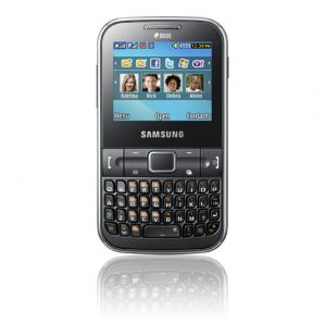 Samsung C3222 с клавиатурой QWERTY и двумя сим-картами