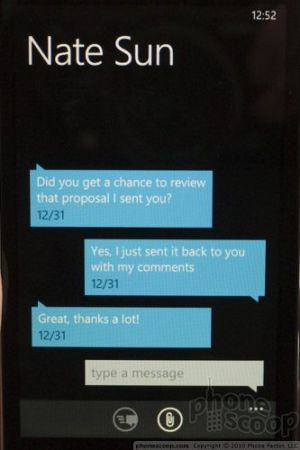 Немного об интерфейсе Windows Phone 7 (+ очень много скриншотов)