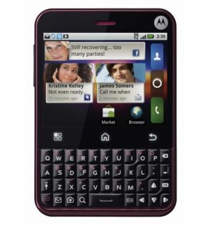 Анонсы: Motorola Charm на базе Android 2.1 анонсирован официально