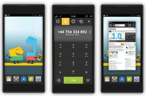 Интерфейс MeeGo на мобильном телефоне (видео)