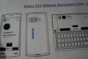 Nokia X10 – неизвестный смартфон на базе Symbian^3?