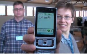 Мобильный телефон превращается, превращается в … радар