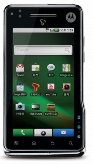 Android-смартфон Motorola MOTOROI - уже в Корее, а скоро и во всем мире