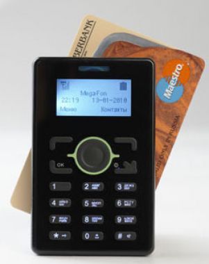 В России появился телефон размером с кредитку