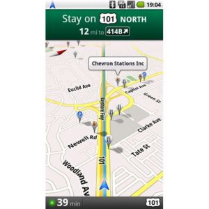 Сервис Google Maps теперь работает на Android 1.6