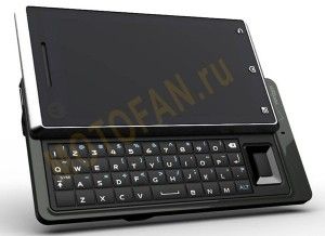 Мощный игровой смартфон Motorola Sholes на базе Android 2.0