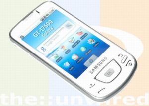 Снежно-белый Samsung Galaxy i7500