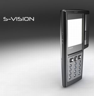 Концепты: S-Vision Projector Phone для бизнес-пользователей
