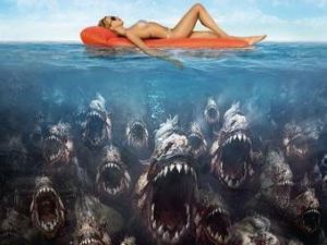 Сиквел к "Пираньям 3D" отказались выпускать в прокат в Великобритании