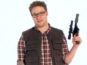 Сет Роген и Эмма Стоун снялись в пародии на "Звездные войны"