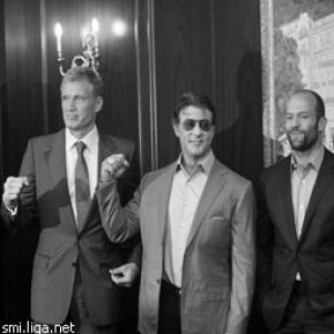 Сталлоне представил в Киеве боевик "Неудержимые"