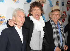 The Rolling Stones на премьере фильма о самих себе