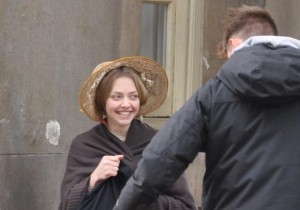 Аманда Сейфрид и Хью Джекман веселились на съемках «Отверженных»