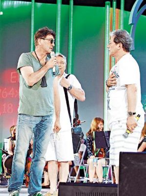 "Новая волна" в Юрмале: Меладзе худеет, а Лепс мечтает о чистых гримерках