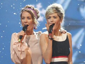 В новогоднем выпуске шоу «Две звезды» на сцене окажется целая россыпь красавиц