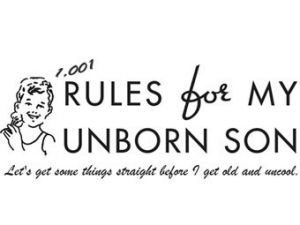 Блог "1001 правило для моего нерожденного сына" превратят в сериал