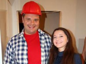 Звезда сериала "Универ" приняла участие в программе "Школа ремонта"