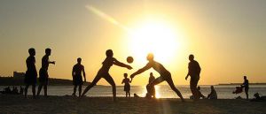 Спекотний пляжний волейбол на Першому Національному!