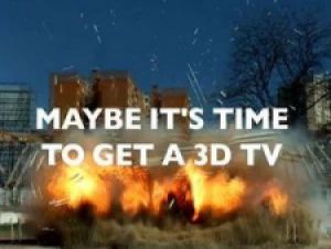 Sony выпускает в телеэфир 3D-рекламу о футболе