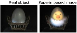 Hitachi создает технологию проецирования 3D изображений на реальные объекты