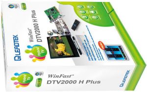 Leadtek WinFast DTV2000 H Plus вторая версия оригинального гибридного TV- и FM-тюнера с интерфейсом PCI
