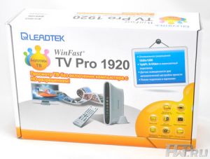 Обзор тюнера Leadtek WinFast TV Pro 1920