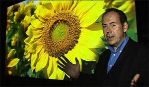 Зрители увидели первую трансляцию сверхчеткого телеизображения