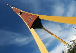 Из-за жары рижская телебашня вытянулась на 4 сантиметра, став самой высокой в Европе