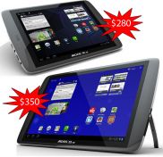 Планшеты Archos 80 G9 и 101 G9: Android 3.1, процессор 1.5 ГГц и жесткий диск на 250 ГБ