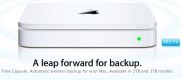 Apple выпустила Time Capsule ёмкостью 3 ТБ