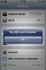 Владельцы iPhone 4S сообщают о проблеме с SIM картами