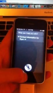 Siri установили на iPhone 3GS