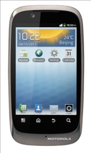 Представлен недорогой Android смартфон Motorola XT531