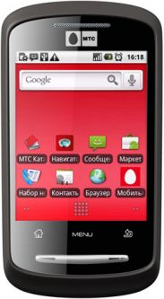 Смартфон МТС 916 обновился до Android 2.2