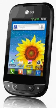 Недорогой «андроидный» смартфон LG Optimus Net (P690)